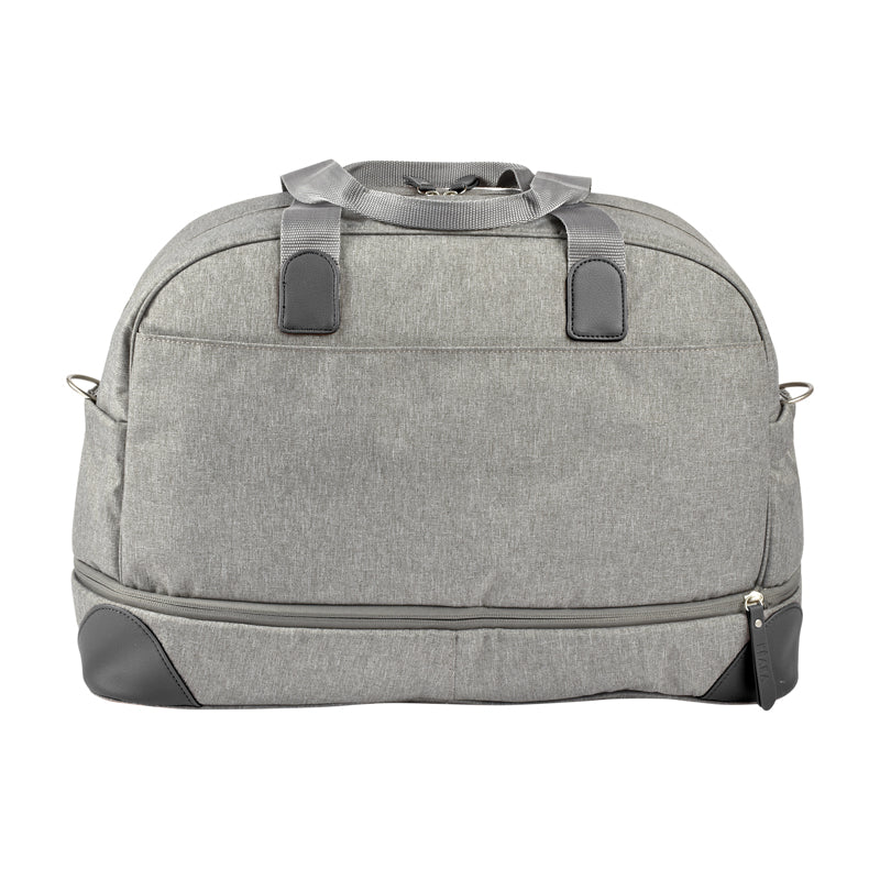 Beaba Amsterdam II Expandable Travel Changing Bag Heather Grey