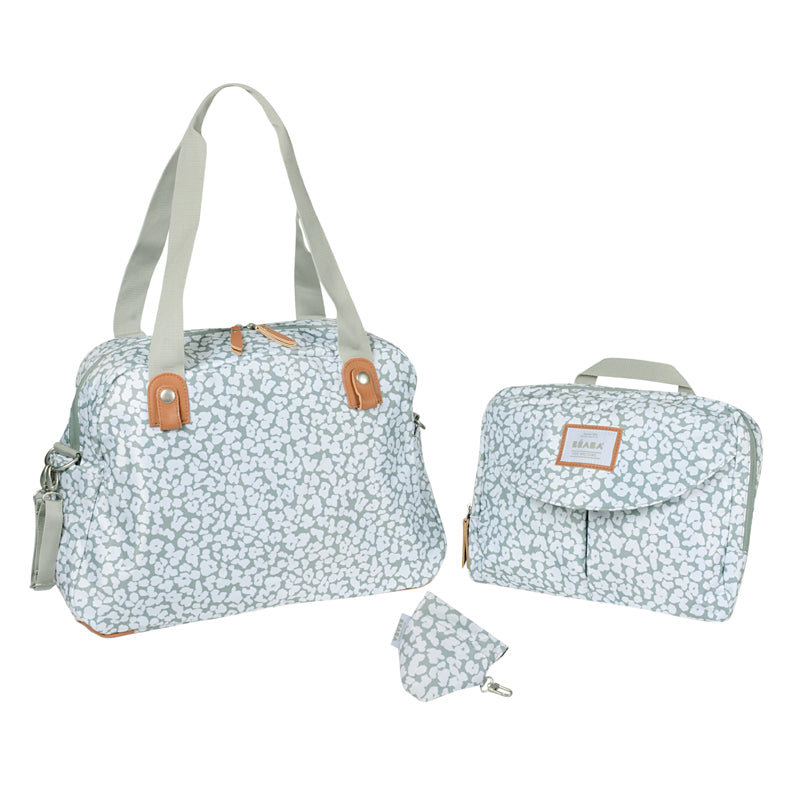 Beaba Geneva II Changing Bag Grey Blossom