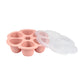 Beaba Silicone 6 Weaning Portions Storage Tray 90ml Pink