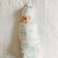 Copper Pearl Knitted Swaddle Blanket Whimsy