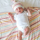 Copper Pearl Knitted Swaddle Blanket Enchanted