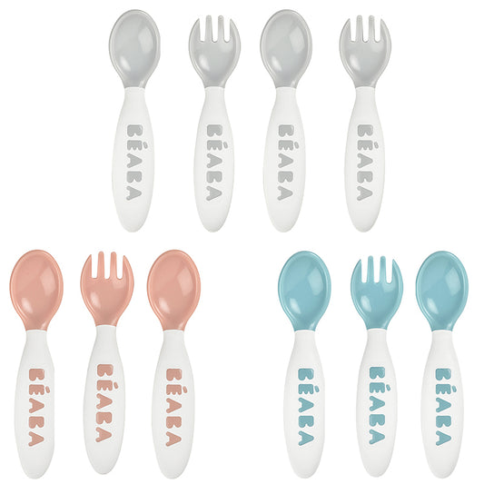 Beaba Set 6 Training Spoons And 4 Training Forks