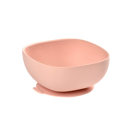 Beaba Silicone Suction Bowl Mineral Pink