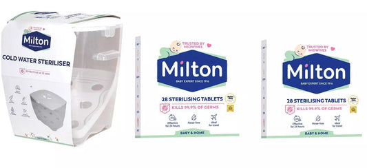 Milton Cold Water Steriliser with 56 Sterilising Tablets