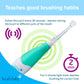 Brush Baby Babysonic Electronic Toothbrush 0-3 Years Teal