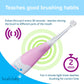 Brush Baby Babysonic Electronic Toothbrush 0-3 Years Pink