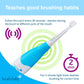 Brush Baby Babysonic Electronic Toothbrush 0-3 Years Blue