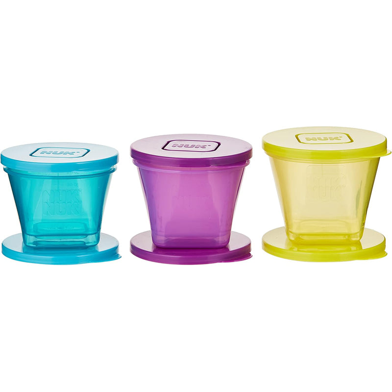 NUK Stackable Food Pots 6Pk