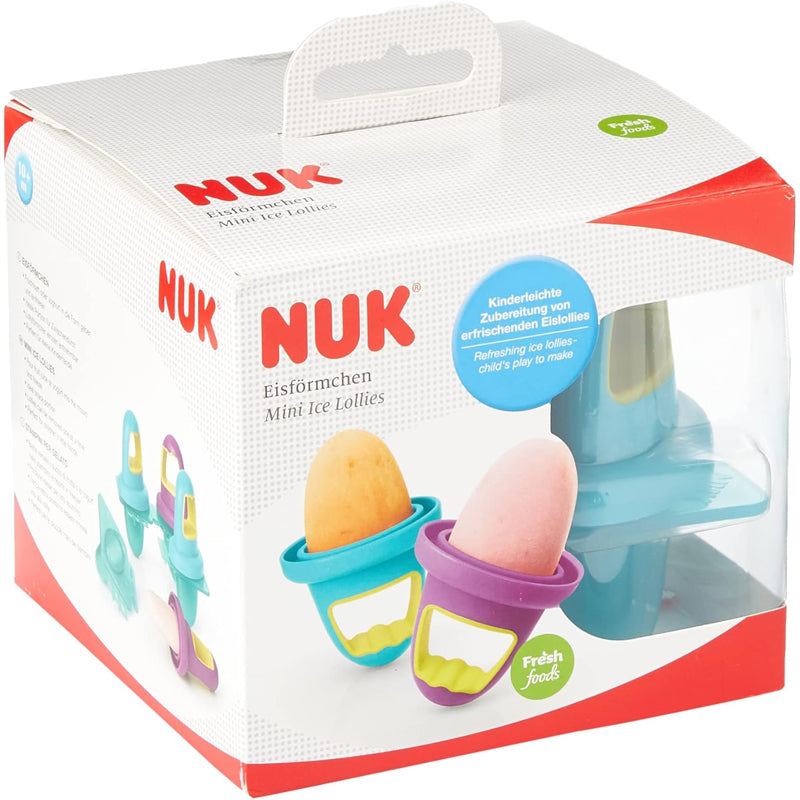 NUK Mini Ice Lolly Moulds 4Pk