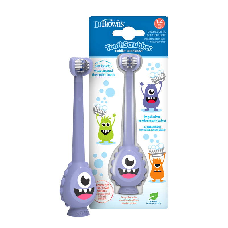 Dr. Brown's ToothScrubber™ Toddler Purple Monster