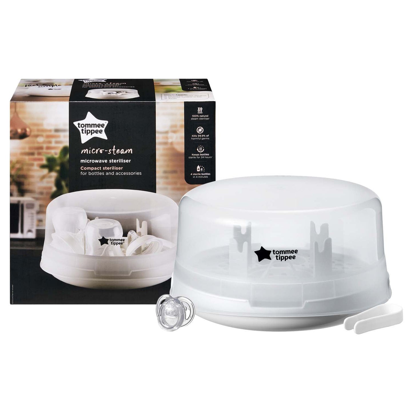 Tommee Tippee Closer To Nature Babycare Micro-Steam Steriliser