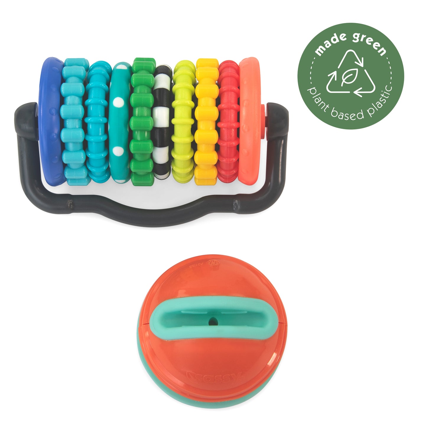 Sassy Eco Spinning Rings Tray Toy