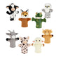 Keel Toys Keeleco Farm Hand Puppets 27cm 8 Asstd