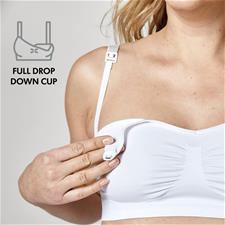 Medela 3-in-1 Nursing & Pumping Bra White Small