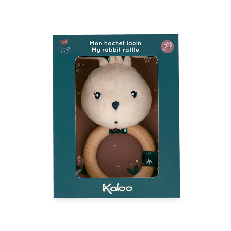 Kaloo K'Doux Rattle Rabbit Nature