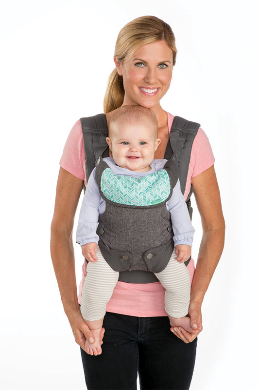 Infantino Flip Advanced 4-in-1 Convertible Baby Carrier Grey