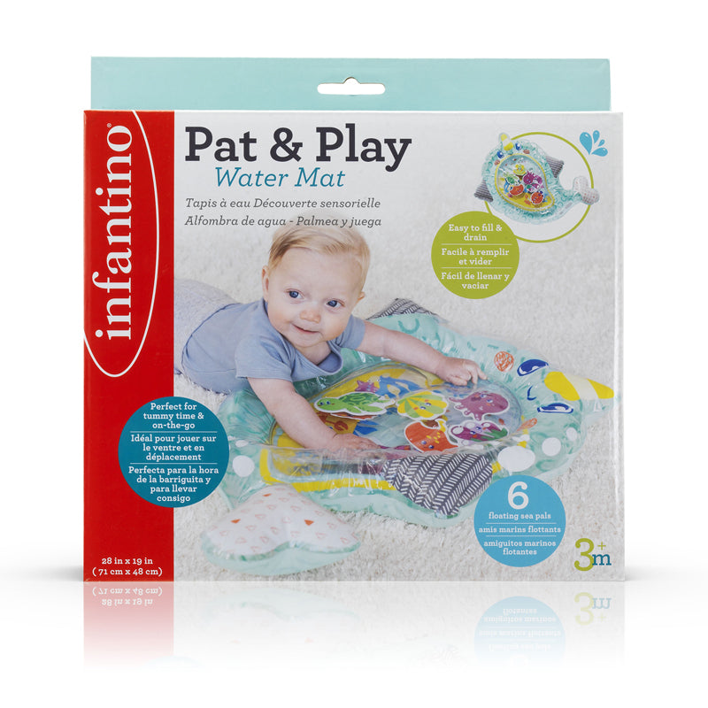 Infantino Pat & Play Water Mat Narwhal