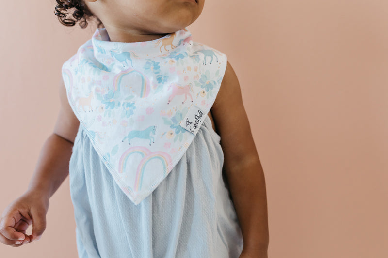 Copper Pearl Bibs Whimsy 4Pk