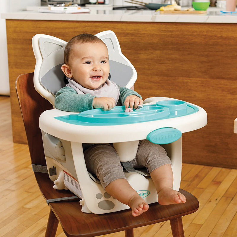 Infantino Grow With Me 4 in 1 Raccoon High Chair