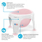 Angelcare Soft-Touch Bath Seat Pink