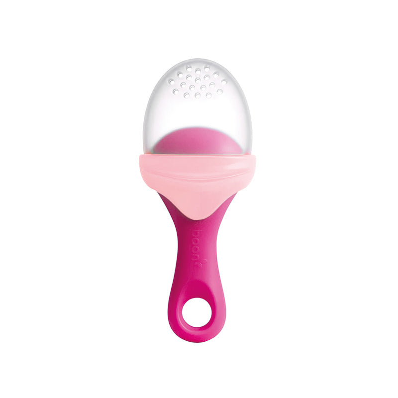 Boon PULP Silicone feeder Pink