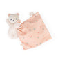 Kaloo Carre Douceur Doudou Bear Leaves of Love 17cm