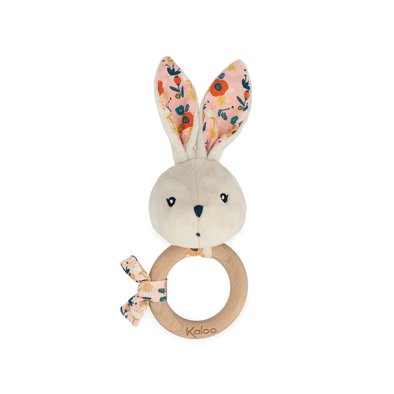 Kaloo K'Doux Rattle Rabbit Poppy