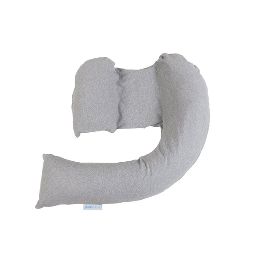 Dreamgenii Pregnancy Pillow Grey Marl