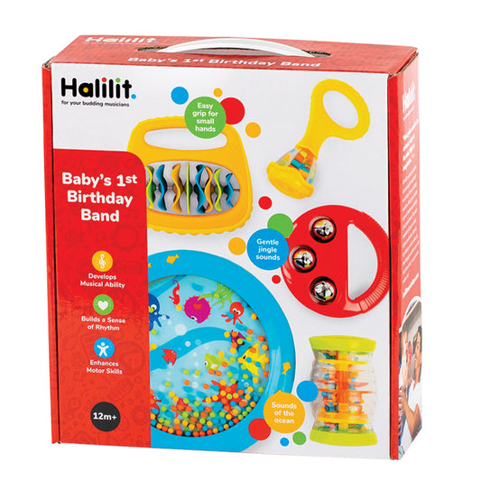 Halilit Baby's First Birthday Set