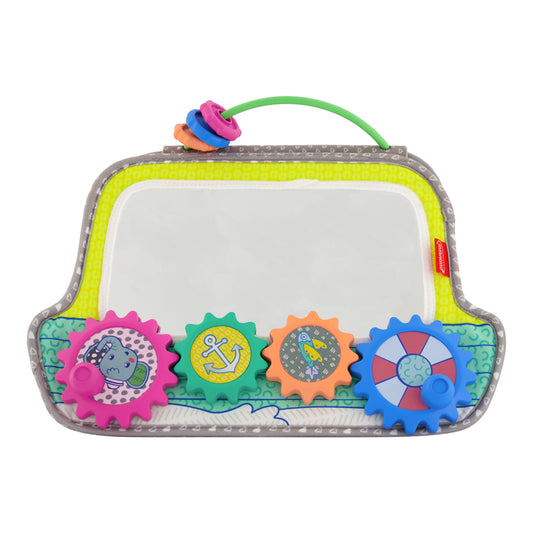 Infantino Busy Board Mirror & Sensory Discovery Toy